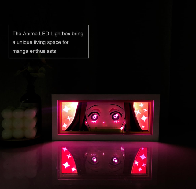 Nezuko Shadow Box Light