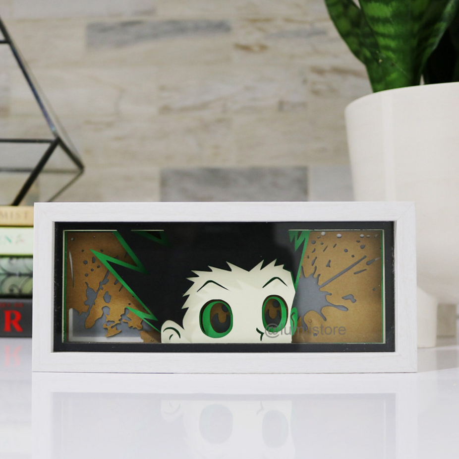 Anime Lightbox | Anime inspired night light | anime inspired LED light box | anime gifts