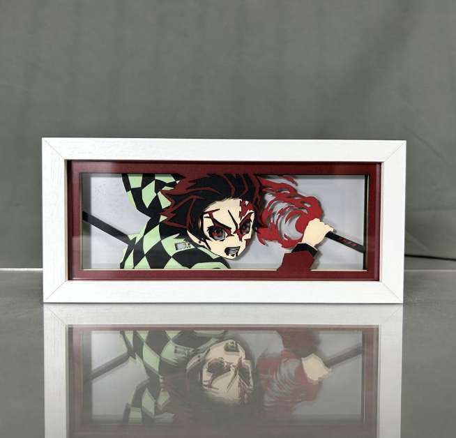 Anime Lamp Kamado Tanjirou/Figure for Bedroom Decor Night Light Birthday Gift for Led Ligh