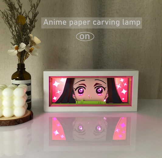 Nezuko Shadow Box Light