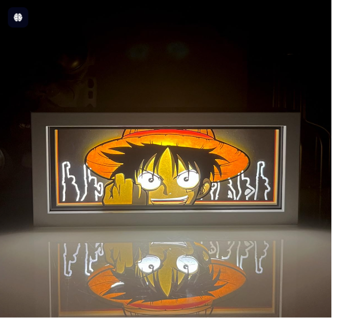 One Piece Luffy Spirit Light Box