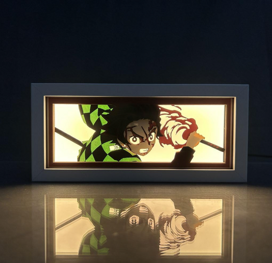 Anime Lamp Kamado Tanjirou/Figure for Bedroom Decor Night Light Birthday Gift for Led Ligh